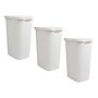 Mind Reader 15.8 Gallon Hamper with Lid, Plastic, White, 3/Pack (3PK60HAMP-WHT)~#|#~B8C03DA3-7B0C-43E5-900CC49C70069194_sc7