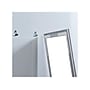 Azar Dry-Erase Whiteboard, Aluminum Frame, 24" x 18" (300228)~#|#~B8C130BA-D2D2-4D12-AEBDC24C1F190B7F_sc7