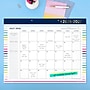 2026-2027 AT-A-GLANCE Simplified by Emily Ley 21.75" x 17" Happy Stripe Academic Monthly Desk Pad Calendar (EL49-704A-27)~#|#~B8C63EBE-844E-4D78-87480C0213CDC8FF_sc7