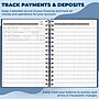 Clever Fox Check Register Book, 8.3" x 6.1", Dark Blue, 135 Sheets/Book (B0BH8VRWQ1)~#|#~B8D3BC1C-62FA-470F-B1A97FF6258753D3_sc7