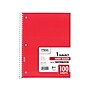 Mead 1-Subject Notebooks, 7.5" x 10.5", Wide-Ruled, 100 Sheets, Assorted Colors, 24/Carton (MEA05514CT)~#|#~B8D55DC0-23B8-4E8F-A4ADFB3CEE1E112C_sc7