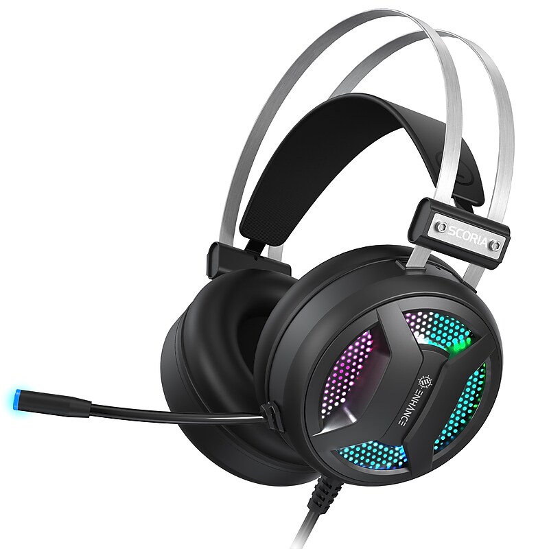 ENHANCE Scoria USB-A Surround Sound Gaming Headset (ENSCH72100BKWS) image 1