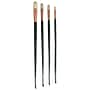 Silver Brush Natural Hog Bristle, Filbert Brush, 4/Pack (SLVGP1076)~#|#~B8DA1895-782F-49D3-8D0E54F38DFE278F_sc7