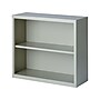 Hirsh HL8000 Series 30"H 2-Shelf Bookcase with Adjustable Shelf, Light Gray Steel (21988)~#|#~B8DC98E3-EF65-4C59-BC7F1C346428BAD5_sc7