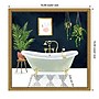 Amanti Art Boho Bath I by Victoria Borges Framed Canvas Wall Art Print, 16" x 16" (A42675040728)~#|#~B8DE5BCB-F492-4432-8B982B7EEAD29B18_sc7