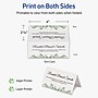 Avery Rectangle Tent Cards , 2-1/6" x 4", Textured Matte, 100 Labels/Pack (95330)~#|#~B8E0956B-2C0B-427A-BE278815C112738A_sc7