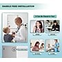 Viva Comfort Steel Medical Storage Cabinet with Dual Key Lock, 1.1 cu. ft., White (999-04-WHI)~#|#~B8E4109B-7485-4B9C-813A73B6D3E7BF99_sc7