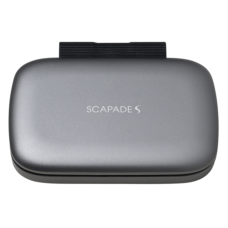 Scapade MagPower Pro Magnetic Wireless 5,000-mAh 3-in-1 Foldable Portable Power Pack, Black (S-PBMF5K) image 1
