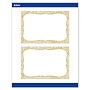 Avery Rectangle Matte Blank Card, White, 20/Pack (19479371073)~#|#~B8E92B93-19C3-4AB3-939620443862777F_sc7