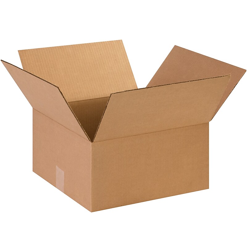 14" x 14" x 7" Shipping Boxes, 32 ECT, 25/Bundle (14147) image 1