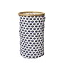 Household Essentials Krush Collapsible Laundry Hamper, Bamboo, Blue Cacti (2282-1)~#|#~B8EA87FA-764A-4B68-A7FBBDB2035DBAC1_sc7