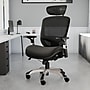 Staples Hyken XL Ergonomic Fabric Swivel Big & Tall Chair, Black (ST63145)~#|#~B8F239D4-FE74-4FEC-8C5A528C816524CE_sc7