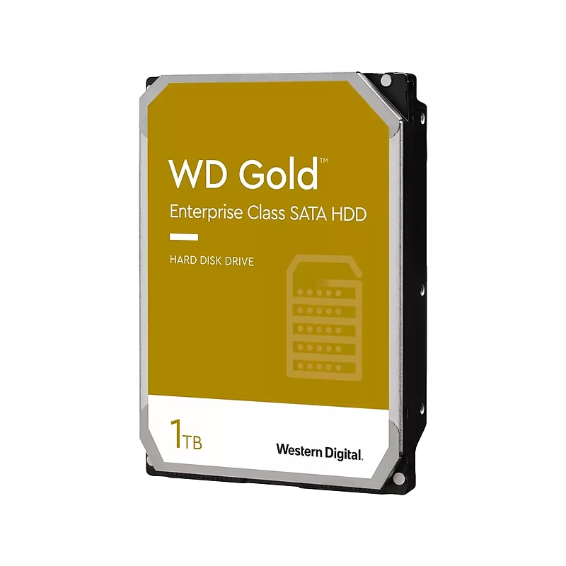 Western Digital Gold 1TB 3.5" SATA Internal Hard Drive (WD1005FBYZ)