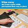 Post-it Easy Erase Plastic Adhesive Dry-Erase Whiteboard, 9.1" x 9.1", 2/Pack (FWS-Sheets-2PK)~#|#~B8F78C5C-2E0D-4FE1-88CA118E38DE1BD0_sc7