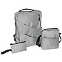 Club Rochelier 3-Piece Laptop Backpack Set, Large, Grey (CBM9010013_GREY)~#|#~B8FBE6BE-F833-4964-819270BC4EA41156_sc7