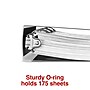 Staples Heavy Duty 1" 3-Ring Flexible Poly Binders, Black (ST62612)~#|#~B8FF521B-88BC-40A6-8385BC9EFB90F196_sc7