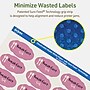 Avery Dissolvable Decorative Edge Multipurpose Labels, 1-1/8" x 2-1/4", Off-white, 525/Pack (94061)~#|#~B9042D7D-707D-4A2A-A3B831E2433016AB_sc7