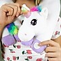 Bouncyband Sensory Vibrating Unicorn Stuffed Animal, White/Purple (BBAVNUN)~#|#~B9066553-109F-400A-B22143956C3EC00E_sc7