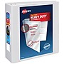 Avery Heavy Duty 4" 3-Ring View Binder, D-Ring, White (79-104/79-704)~#|#~B9068C4D-D76D-47DF-A99A24CD159EB9AC_sc7