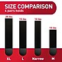 Command Medium Hanging Strips, 10 lb., Black, 12/Pack (17204BLK12ES)~#|#~B910713B-8A60-46D4-A093339ECD3DCCD0_sc7