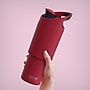 ASOBU Cosmic Stainless Steel Double Wall Insulated Water Bottle, 32 oz., Red, (ADNABF77R)~#|#~B911C6B1-1844-4A9D-BA9FCD113491A311_sc7