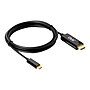 Club 3D 6' Display Port Audio/Video Monitor Cable, Black (CAC-1334)~#|#~B912EF25-97A8-438E-A4D12874A757731B_sc7