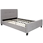 Flash Furniture Tribeca Light Gray Tufted Upholstered Platform Bed, Full (HG26)~#|#~B9171834-9D40-4268-A74E949DE5DAB265_sc7