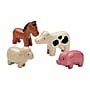 Plan Toys Wooden Farm Animals Playset, Multicolored, 4/Pack (PTS6127)~#|#~B91733F4-ACF1-47D8-A3BB937525FAD514_sc7