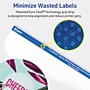 Avery TrueBlock Laser/Inkjet Circle Multipurpose Labels, 3.5" Dia., White, 40/Pack (94514)~#|#~B91C6FCE-BED2-4B5E-870E8D4EBFA352DF_sc7