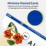 Avery Integrated Cards, 5" x 7", Glossy White, 100/Box (95348)~#|#~B91EB535-200F-47AE-B2362CE9D2E05A30_sc7