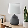 Creekwood Home Concrete 16.93" LED Table Lamp, White (CWT-1009-WH)~#|#~B91FA49A-85B6-4077-8C9E1E179457B09D_sc7