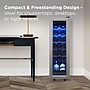 TCL LED Display Wine Cooler, 1.24 Cu. Ft., Stainless Steel (TRW12F6AS)~#|#~B921D88D-EE0F-4B39-82C76AE72C2851B4_sc7