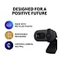 Logitech Brio 100 Full HD 1080p Webcam, 2 Megapixels, Graphite (960-001580)~#|#~B92520C1-FAD0-4871-83C51E37656A7ADA_sc7