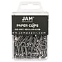 JAM Paper Paper Clips, 1" Capacity, Gray, 100 Clips/Pack, 2/Pack (21830626a)~#|#~B926238B-641E-40C0-93B7EC8B3B6E6800_sc7