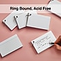 Staples 3" x 5" Index Cards, Lined, White, 65 Cards/Pack, 3 Packs/Carton (TR21580)~#|#~B9282991-36A0-43F0-9D0D0310C42FB43B_sc7