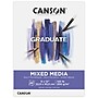 Canson Graduate 9" x 12" Mixed Media Pad, 20 Sheets/Book, 3/Bundle (MCX525008001-3)~#|#~B92E2DB8-ABAB-454D-A8052B662A3FD587_sc7