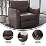 Flash Furniture Hercules Diplomat LeatherSoft Reception Chair, Brown/Chrome Legs (BT8271BNCHR)~#|#~B92FF52D-9E1A-4251-AD1AD96B1CFF1503_sc7