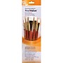 Princeton RealValue Short Handle Mixed Media Synthetic Taklon Variety Brush Set, 5/Set, 2 Sets/Bundle (PBXPR9151-2)~#|#~B9312852-A38E-4BFA-9DDA8EA03AC9C3C7_sc7
