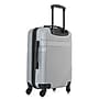 InUSA Resilience 20" Hardside Carry-On Suitcase, 4-Wheeled Spinner, TSA Checkpoint Friendly, Silver (IURES00S-SIL)~#|#~B932632D-3D74-4151-BCD56FE40482E4D1_sc7
