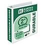 Samsill Earth's Choice Plant-Based Durable 2" View Binder,3-Ring , Made in USA, White (18967)~#|#~B94110FD-A109-4281-8EBAD2CABBDA33C8_sc7