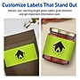 Avery Rectangle Multipurpose Labels, 2" x 5", Bright Green, 40/Pack (94241)~#|#~B9442DB8-A617-4C75-AAFE964385E728B5_sc7
