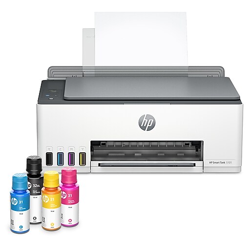 HP Smart Tank 5101 Wireless AllinOne Color Ink Tank Printer Scanner