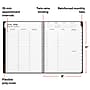 2026-2027 Staples 8" x 11" Academic Weekly & Monthly Planner, Plastic Cover, Assorted Colors (ST12263-27)~#|#~B9485853-8003-4BE6-A2892FFED18848C5_sc7