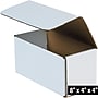 SI Products Corrugated Mailers, 8" x 4" x 4", White, 50/Bundle (M844)~#|#~B94C2F7F-D0DE-4B69-ABDE848EFCF59832_sc7