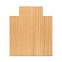 Anji Mountain Standard Bamboo Carpet & Hard Floor Chair Mat with Lip, 44" x 52", Natural (AMB24005)~#|#~B956E366-1F44-49AB-8F39EF1F3534C1B2_sc7