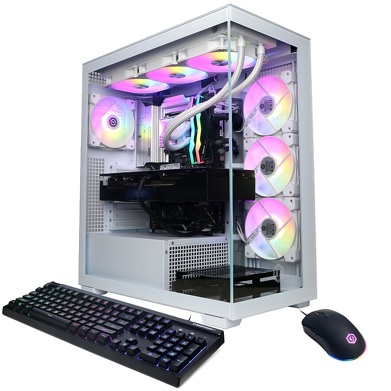 CyberPowerPC Gaming Desktop Computer, Intel Core Ultra 9 285K, GeForce RTX 5080 16GB, 64GB RAM, 4TB SSD, Windows 11 Home image 1