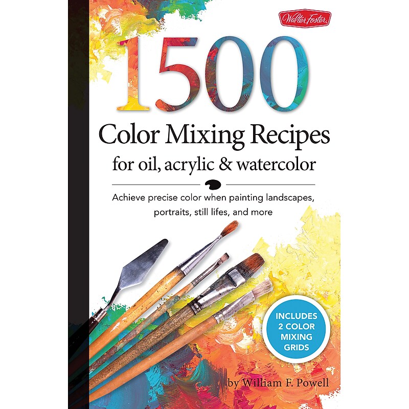Quarto 1,500 Color Mixing Recipes for Oil, Acrylic & Watercolor image 1