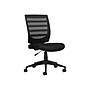 Offices To go Mesh Back Fabric Task Chair, Black (OTG11922B)~#|#~B959CA64-ACA2-47CD-910E1DA9138A6E9F_sc7