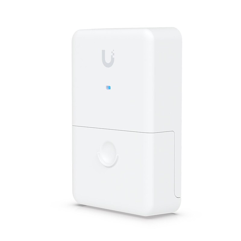 Ubiquiti Networks UISP PoE 2.5G GbE RJ45 Dual-Power Injector, White (UACC-Dual-Power-Injector) image 1