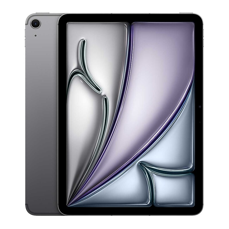 Apple iPad Air 11” Tablet, 128GB, WiFi & Cellular, Space Gray (MCFV4LL/A) image 1